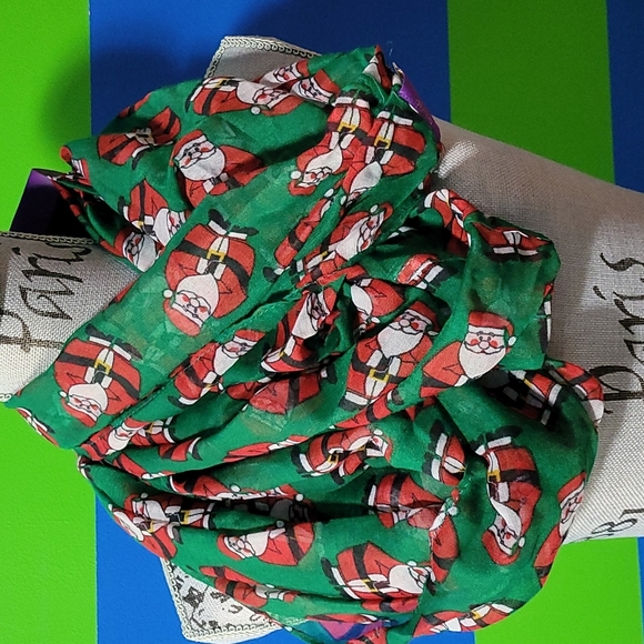 Nordstrom Accessories - New Nordstrom David & Young Women's Santa Holiday Infinity Loop Scarf, One Size